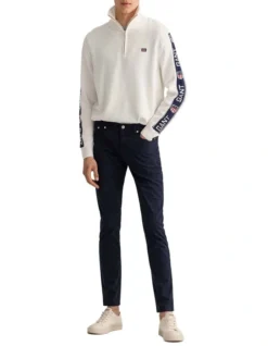 Gant Hayes Retro Shield Jeans In Evening Blue