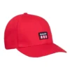 Gant Retro Sheild Twill Cap In Bright Red