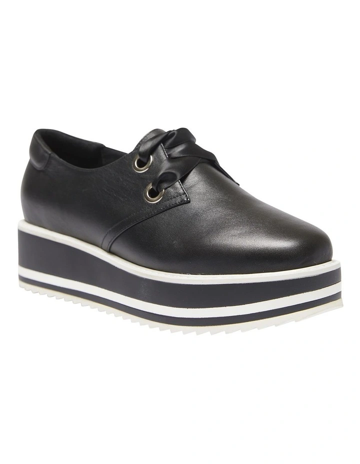 Oklahoma Black Glove Flat Shoes 2 Oklahoma Black Glove Flat Shoes - Image 2