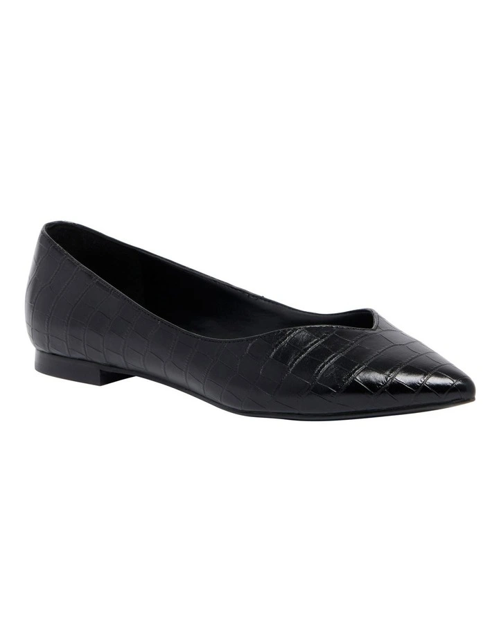 Nine West Adley Black Flats 2 Nine West Adley Black Flats - Image 2
