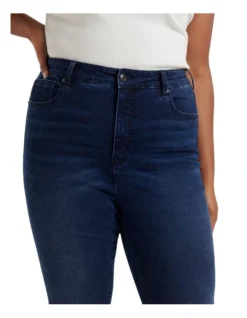 Belinda High Rise Ankle Grazer Jeans In Blue -Myer Clothing Shop 913972240 4 720x928