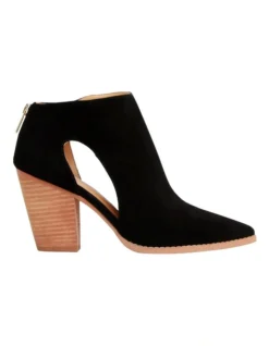 Midnight Special Black Suede Ankle Boot