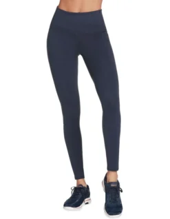 Skechers GoWalk II High Waisted Legging In Navy