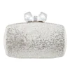 Felice Silver Glitter Bag
