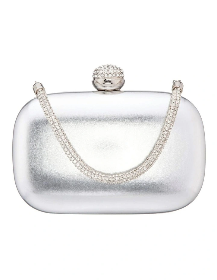 Myllie Silver Metallic Bag 1 Myllie Silver Metallic Bag