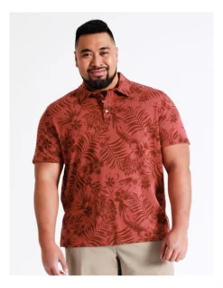 Agusta Floral Print Polo In Red 7 Agusta Floral Print Polo In Red -Myer Clothing Shop 914692510 3 720x928