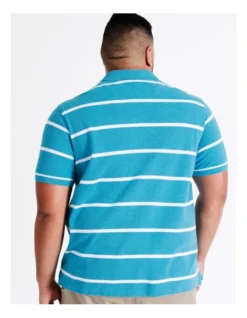 Hugo Stripe Polo In Turquoise -Myer Clothing Shop 914693140 5 720x928