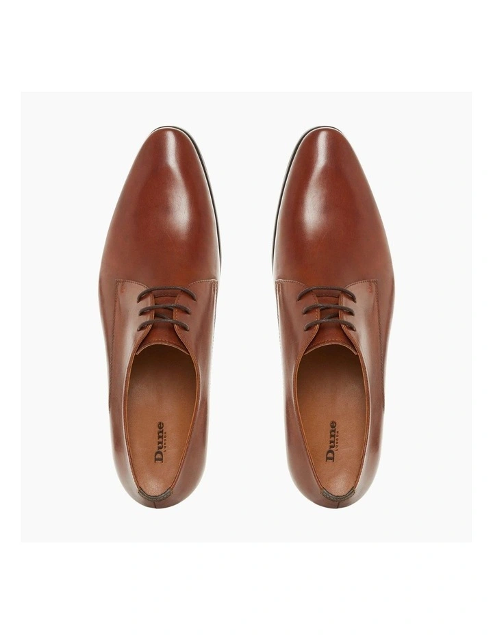 Dune London Streamline Lace Up Shoes In Tan 3 Dune London Streamline Lace Up Shoes In Tan - Image 3