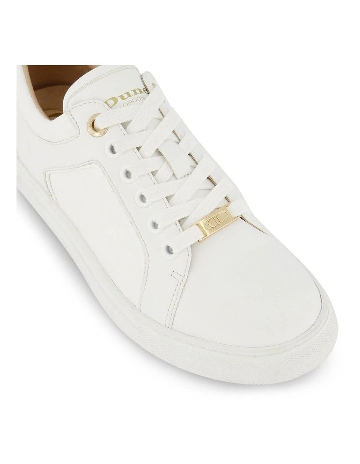 Dune London Estee Trainers In White 3 Dune London Estee Trainers In White - Image 3