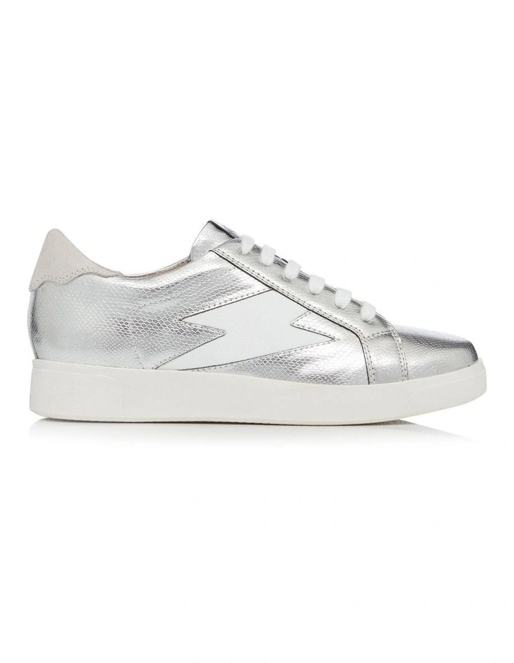 Dune London Energised Trainers In Silver 1 Dune London Energised Trainers In Silver