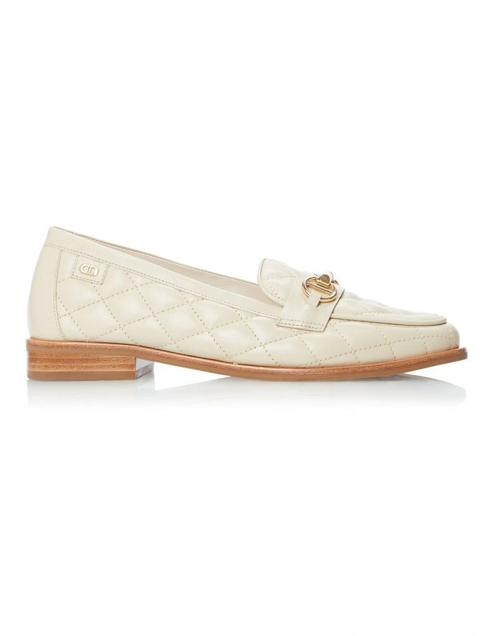 Dune London Games Loafer In Ecru 1 Dune London Games Loafer In Ecru