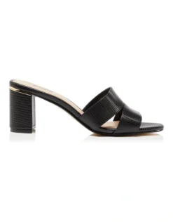 Dune London Merlotte Di Sandals In Black