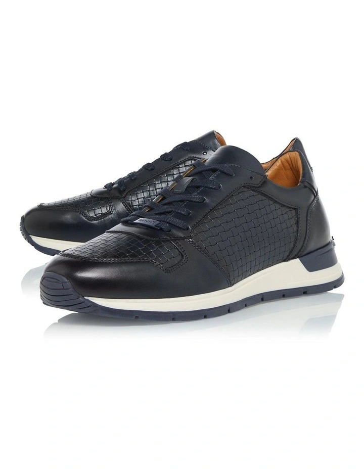 Dune London Torin Trainers In Navy 3 Dune London Torin Trainers In Navy - Image 3