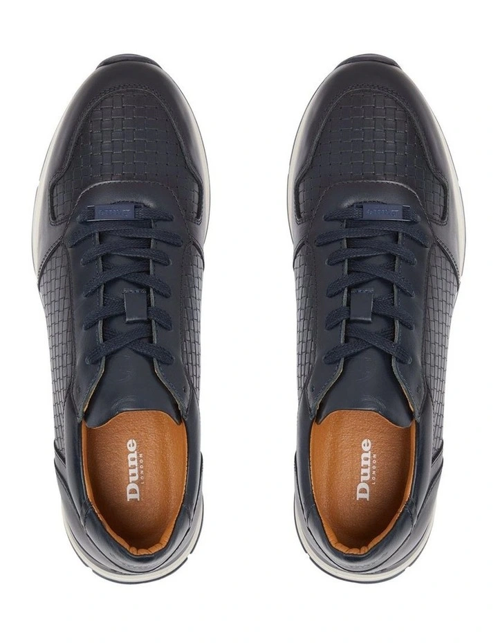 Dune London Torin Trainers In Navy 4 Dune London Torin Trainers In Navy - Image 4