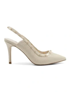 Dune London Candro Di Stilettos In Off White