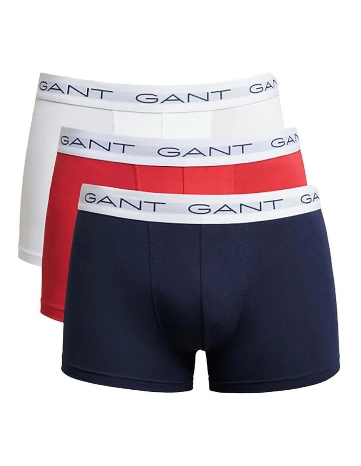 Gant Trunks 3-Pack In Multi 1 Gant Trunks 3-Pack In Multi