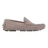 Daytona Suede Driving Shoes In Taupe