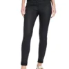 Coated Jackie Skinny Jean In Black