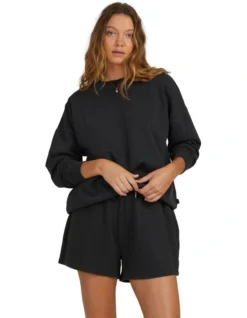 Billabong Od Crew Sweatshirt Black -Myer Clothing Shop 916254460 5 720x928