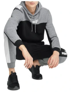 Puma Ess Block Sweatpants Black -Myer Clothing Shop 916803190 3 720x928