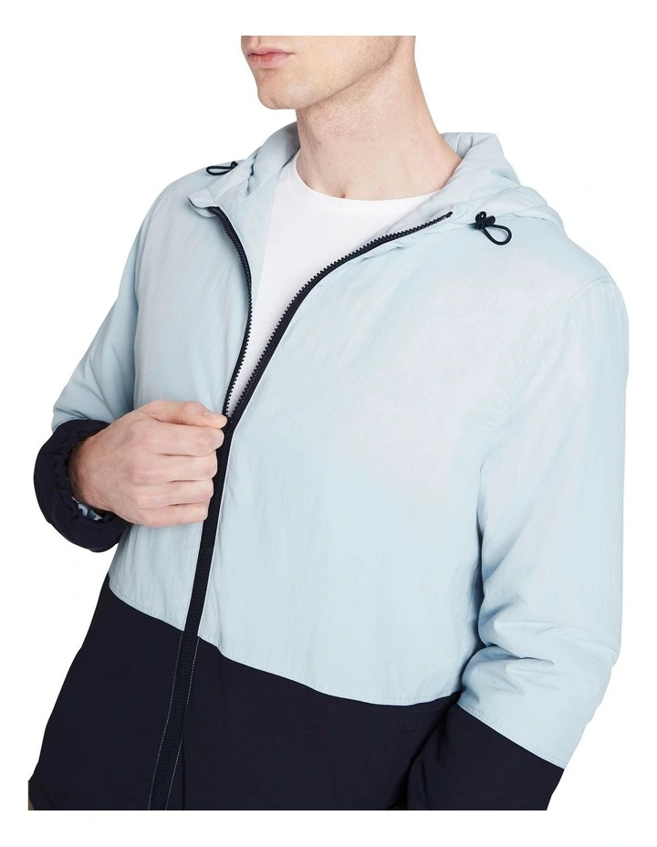 Henry Jacket In Blue Multi 3 Henry Jacket In Blue Multi - Image 3