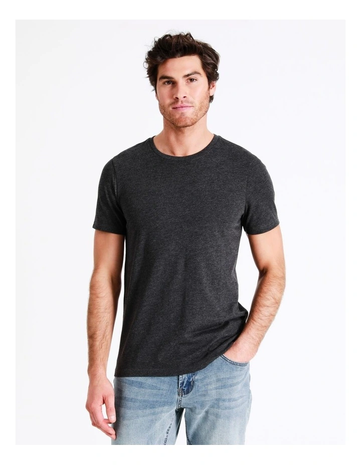 Glenelg Core Short Sleeve Tee In Charcoal 2 Glenelg Core Short Sleeve Tee In Charcoal - Image 2