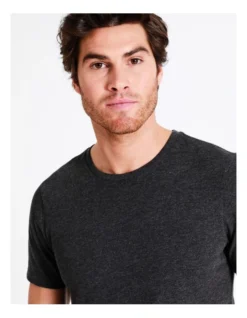 Glenelg Core Short Sleeve Tee In Charcoal 10 Glenelg Core Short Sleeve Tee In Charcoal -Myer Clothing Shop 917298010 917020180 4 720x928