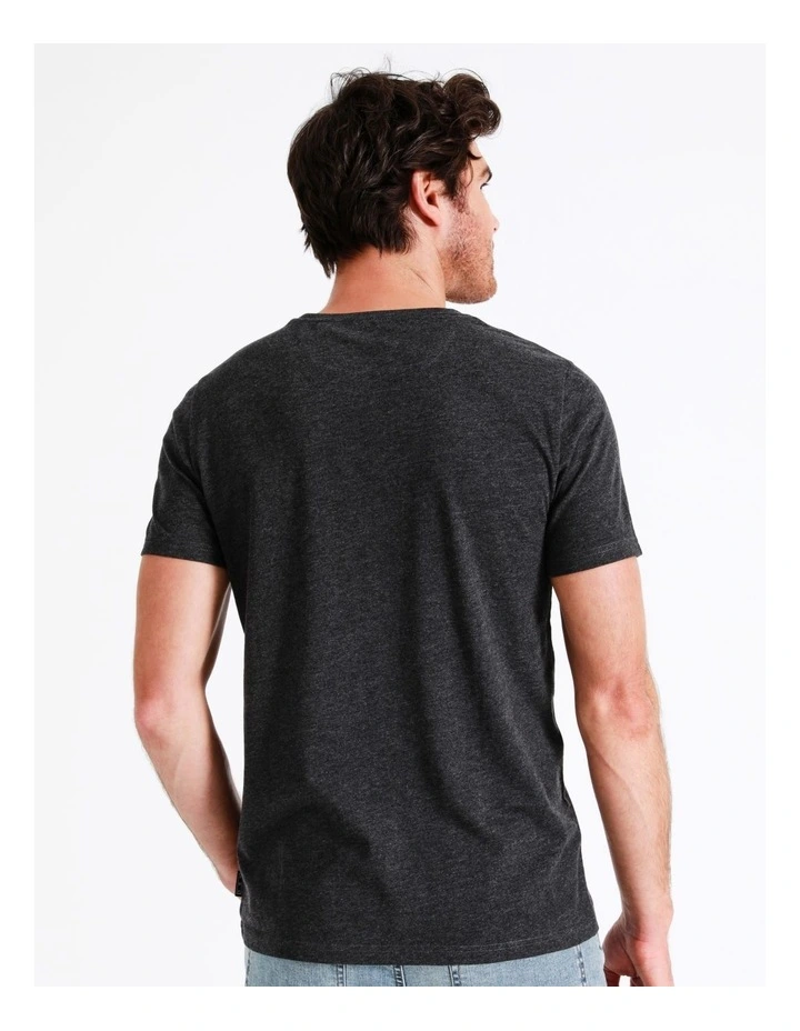 Glenelg Core Short Sleeve Tee In Charcoal 6 Glenelg Core Short Sleeve Tee In Charcoal - Image 6