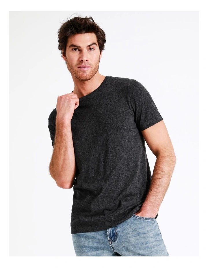 Glenelg Core Short Sleeve Tee In Charcoal 7 Glenelg Core Short Sleeve Tee In Charcoal - Image 7