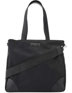The Alfie Tote Bag In Black