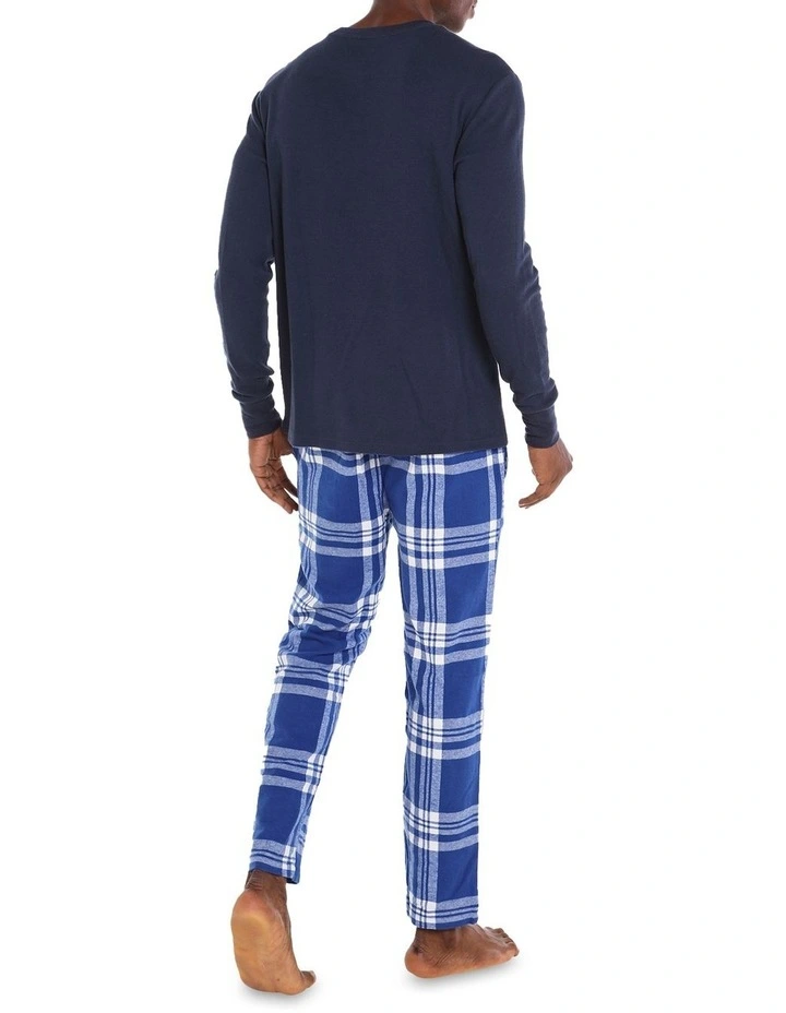 Blue Ocean PJ Set In Blue 3 Blue Ocean PJ Set In Blue - Image 3