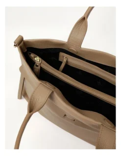 Tanya Zip Top Tote Bag In Oatmeal 9 Tanya Zip Top Tote Bag In Oatmeal -Myer Clothing Shop 917439490 5 720x928