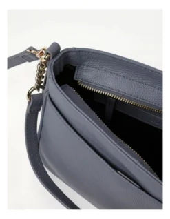 Tanya Zip Top Shoulder Bag In Blue 9 Tanya Zip Top Shoulder Bag In Blue -Myer Clothing Shop 917439760 5 720x928