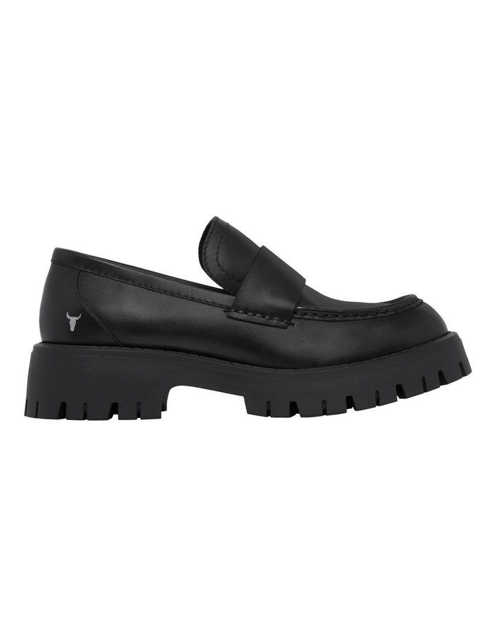 Windsor Smith Tricks Leather Shoe In Black 1 Windsor Smith Tricks Leather Shoe In Black