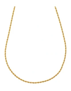 Nixon Gold Rope Chain 53cm X 2mm