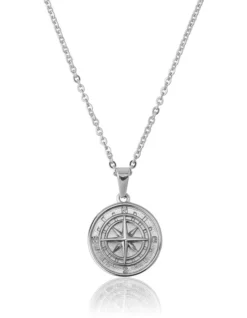 Appolo Silver 54Cm Pendant Necklace