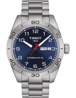 Tissot PRS 516 Powermatic Automatic Watch In Blue