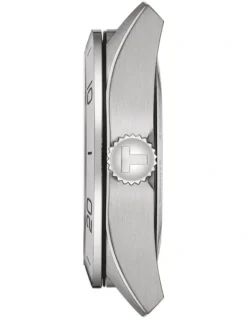 Tissot PRS 516 Powermatic 80 Automatic Watch In Silver -Myer Clothing Shop 917772040 3 720x928