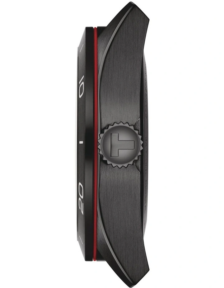 Tissot PRS 516 Powermatic 80 Automatic Watch In Black 3 Tissot PRS 516 Powermatic 80 Automatic Watch In Black - Image 3