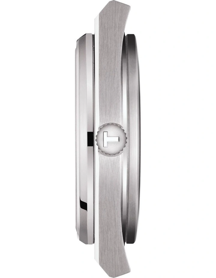 Tissot PRX Powermatic 80 T1374071604100 Automatic Watch In Blue Leather 4 Tissot PRX Powermatic 80 T1374071604100 Automatic Watch In Blue Leather - Image 4