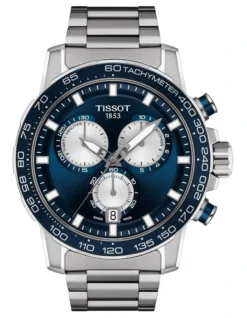Tissot Supersport Chrono Watch In Blue