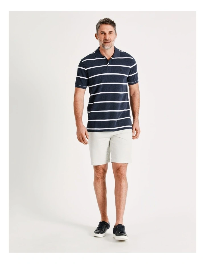 Hugo Stripe Polo In Navy 3 Hugo Stripe Polo In Navy - Image 3