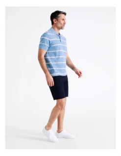 Hugo Stripe Polo In Light Blue 12 Hugo Stripe Polo In Light Blue -Myer Clothing Shop 918068500 6 720x928