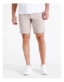 Freeburn Textured Shorts In Bone 9 Freeburn Textured Shorts In Bone -Myer Clothing Shop 918331030 3 720x928