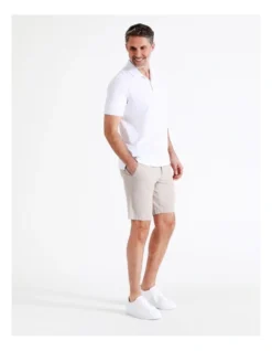Freeburn Textured Shorts In Bone 12 Freeburn Textured Shorts In Bone -Myer Clothing Shop 918331030 6 720x928