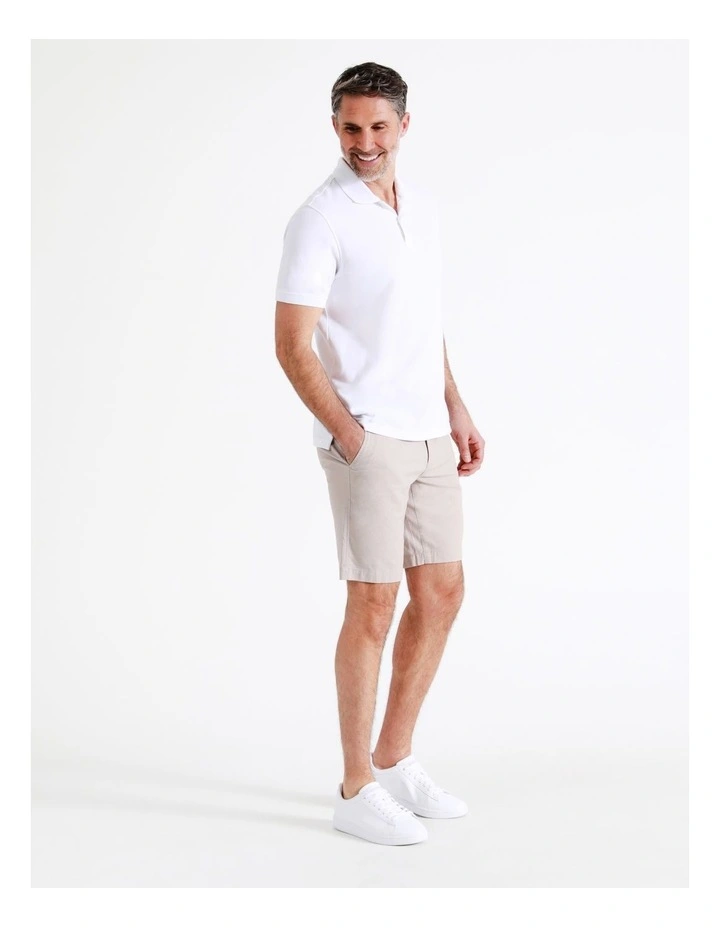 Freeburn Textured Shorts In Bone 6 Freeburn Textured Shorts In Bone - Image 6