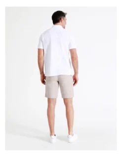 Freeburn Textured Shorts In Bone 13 Freeburn Textured Shorts In Bone -Myer Clothing Shop 918331030 7 720x928