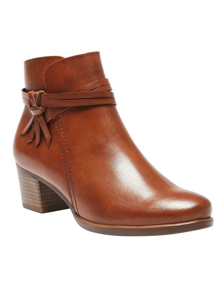 Carlton Mid Brown Glove Boots 2 Carlton Mid Brown Glove Boots - Image 2