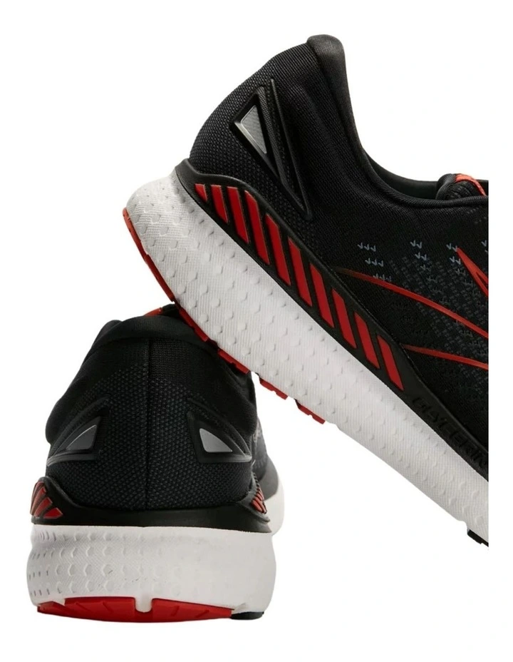 BROOKS Glycerin GTS 19 Black Running Shoe 2 BROOKS Glycerin GTS 19 Black Running Shoe - Image 2