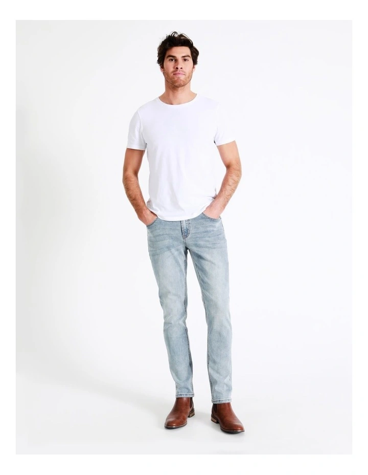 Kristian Slim Tapered Jean Size 30 Leg Length In Denim 1 Kristian Slim Tapered Jean Size 30 Leg Length In Denim